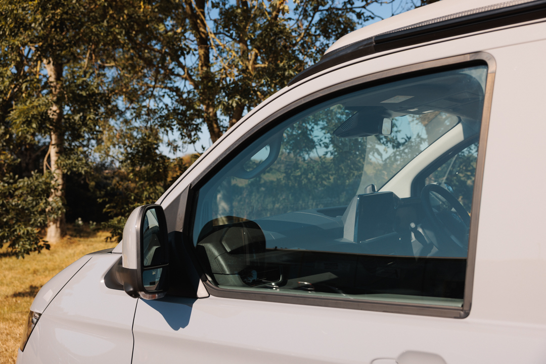 Front passenger window