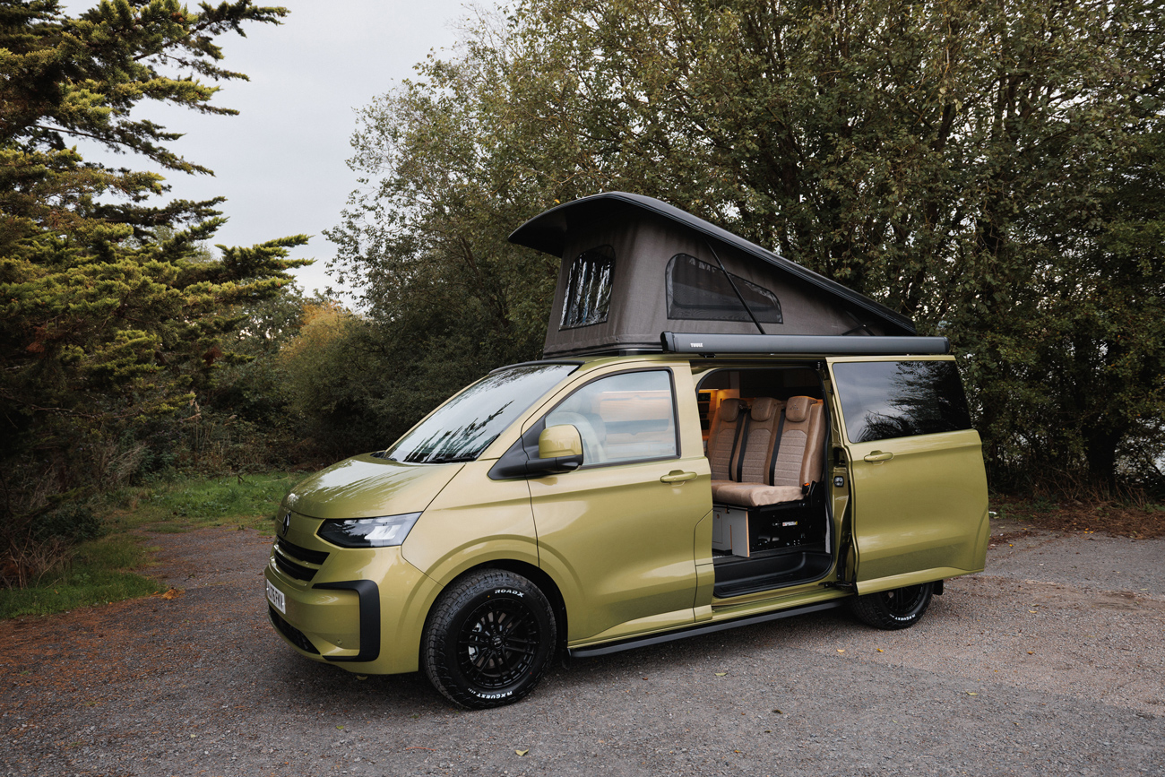 Exterior with side door open