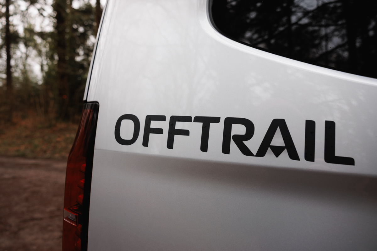 Exterior Offtrail branding